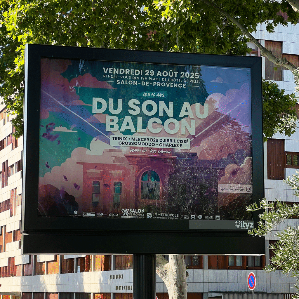 Affiche Du Son Au Balcon 2