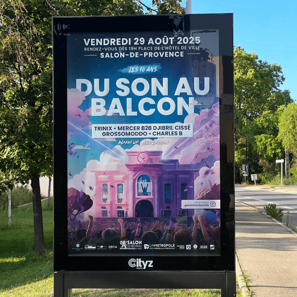 Affiche Du Son Au Balcon